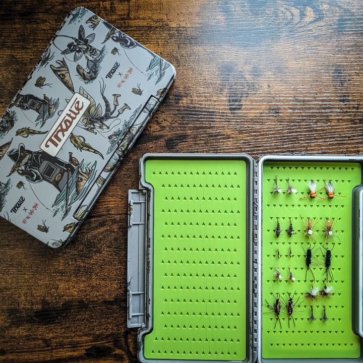 Trxstle Tough To Swallow Artist Series Fly Box