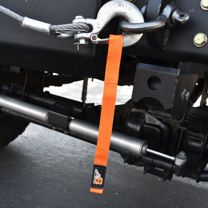 A6™ WINCH HOOK Pull Strap - 1 inch wide