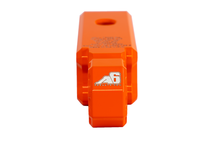 Agency 6 Shackle Block 2" Assembly - Orange