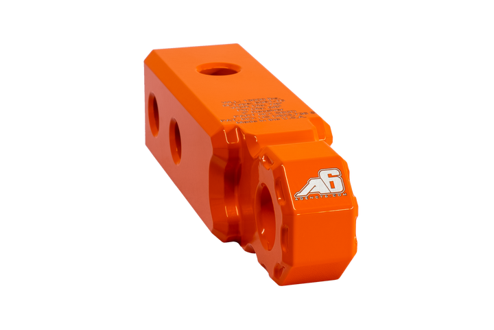 Agency 6 Shackle Block 2" Assembly - Orange