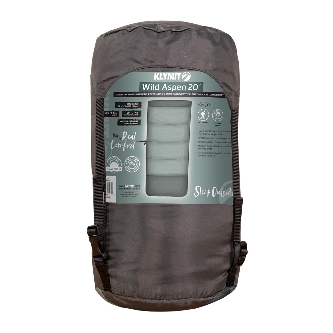 Wild Aspen 20™ Degree Rectangle Sleeping Bag