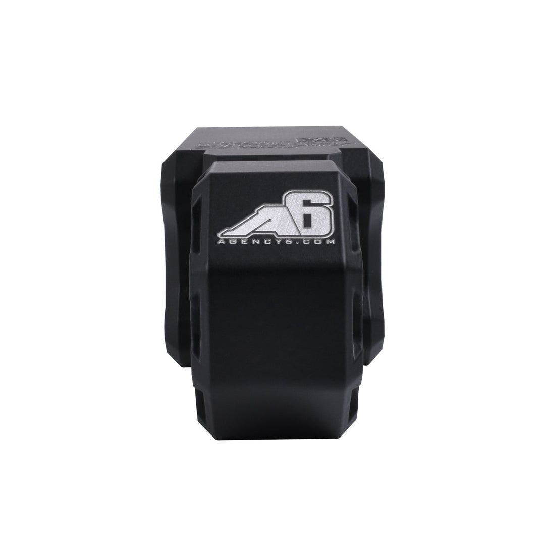 Agency 6 Shackle Block 2" - Black