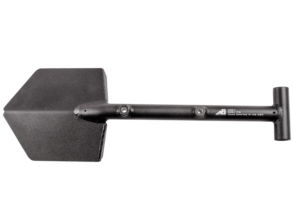 A6™ Adventure Mini Shovel (AMS-1) - BLACK