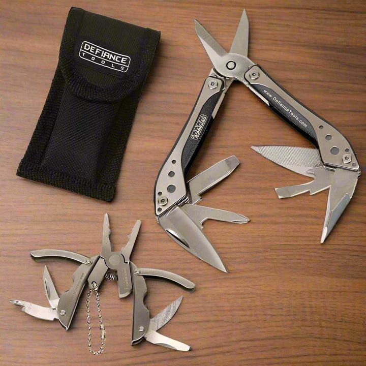 Defiance Tools Scissors Multi-Tool & Pliers Keychain