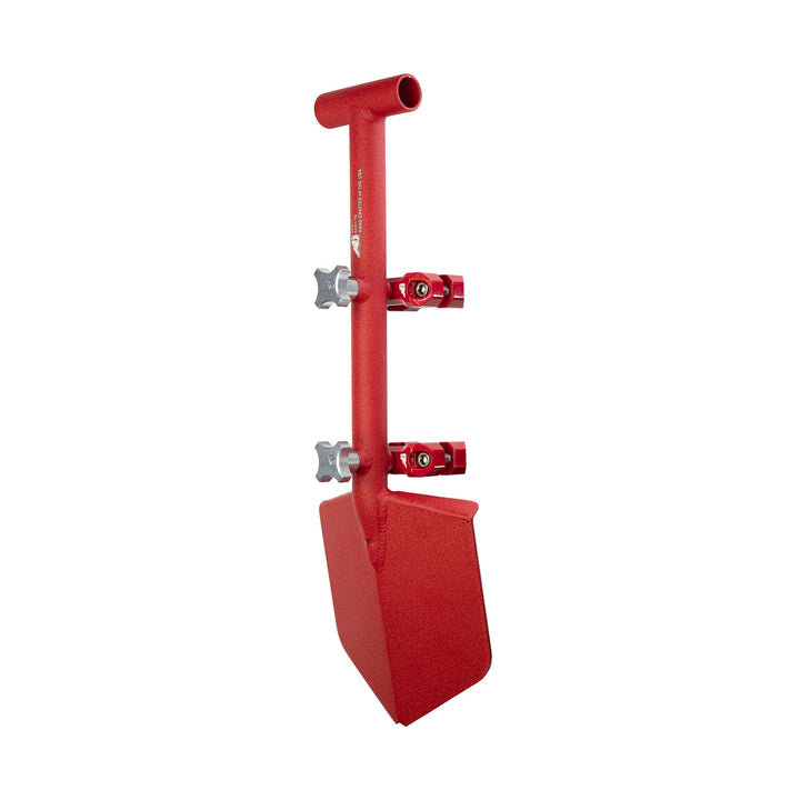 Agency 6 Shovel / Mount Combo - Red Mini Shovel / Red UMD with Knobs