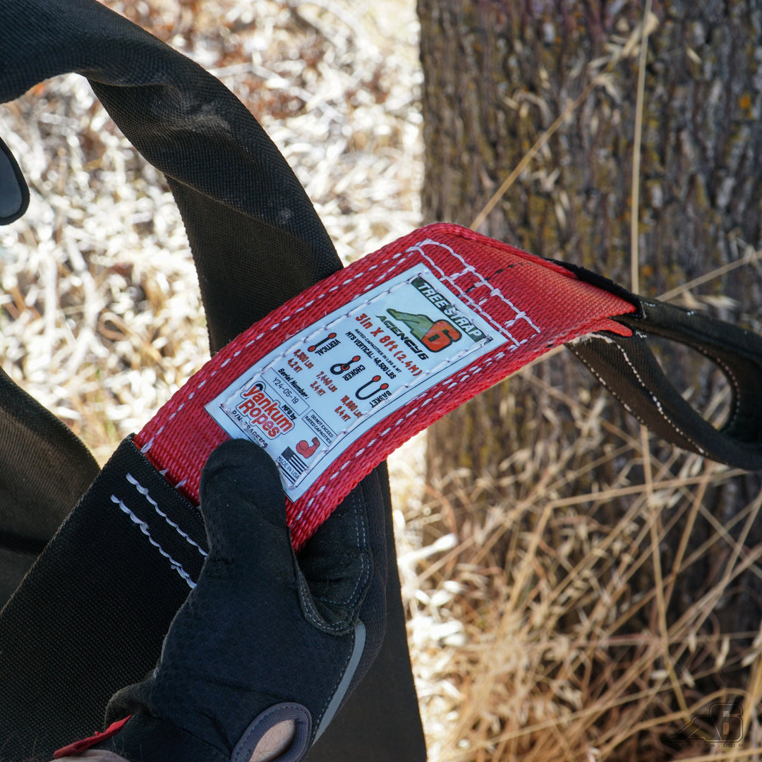 Agency 6 Tree strap - 3"x8' -  46,500 MTS