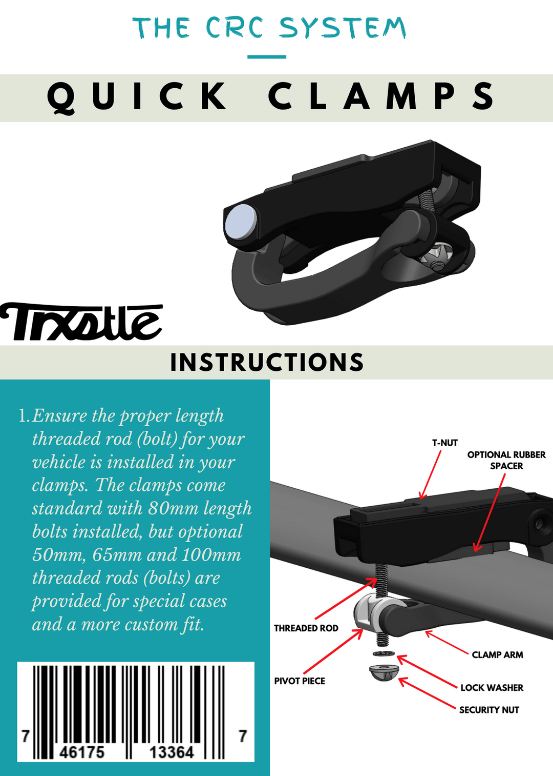 Trxstle CRC System Mounts