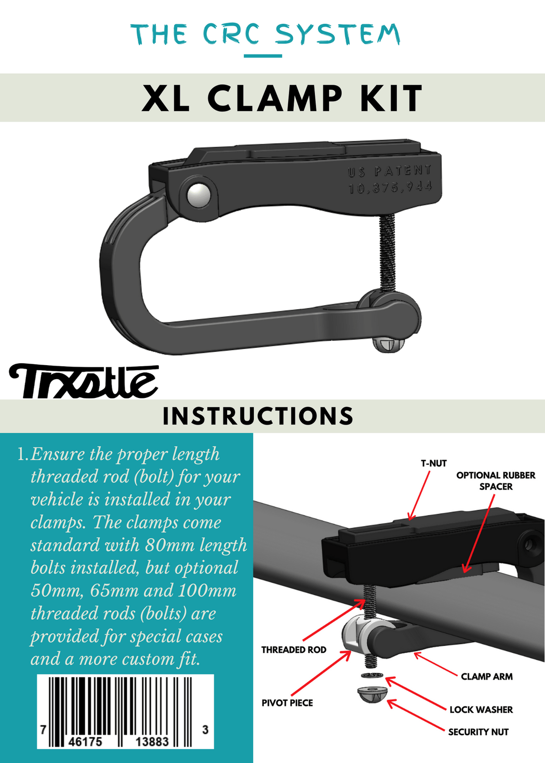 Trxstle CRC System Mounts