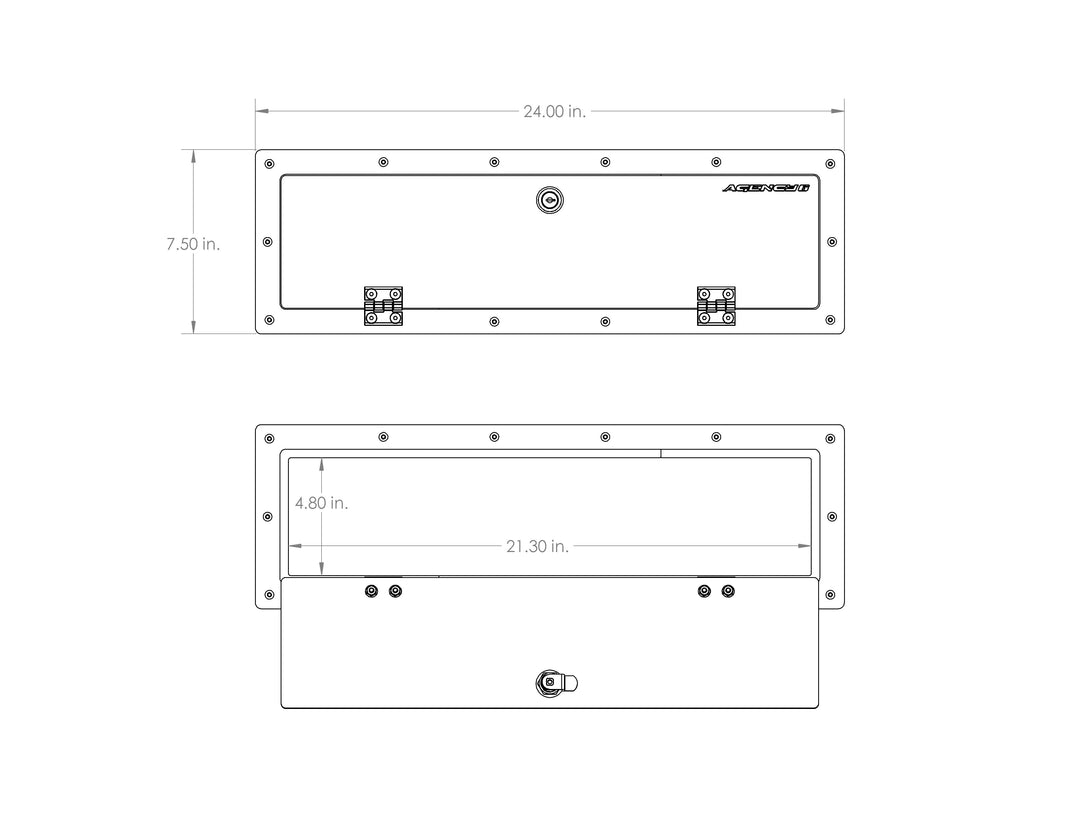 A6 Universal Lock Box - 24"