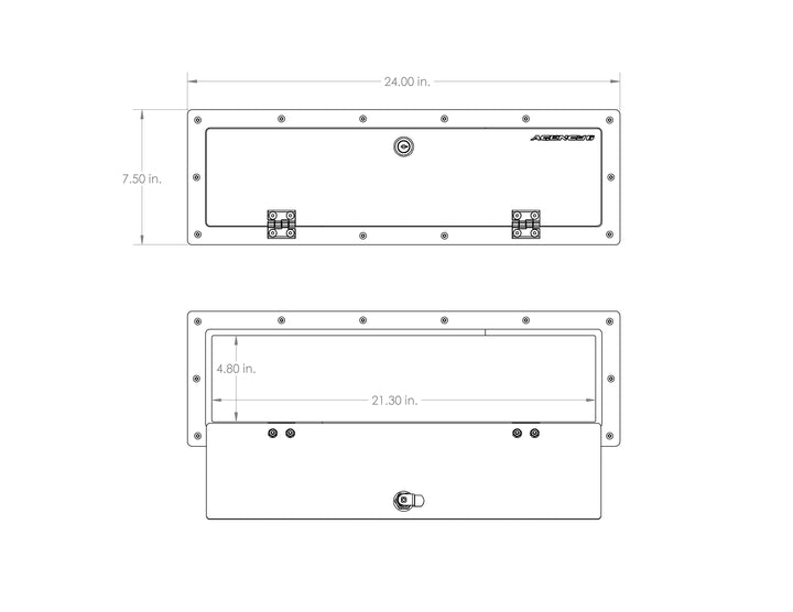 A6 Universal Lock Box - 24"